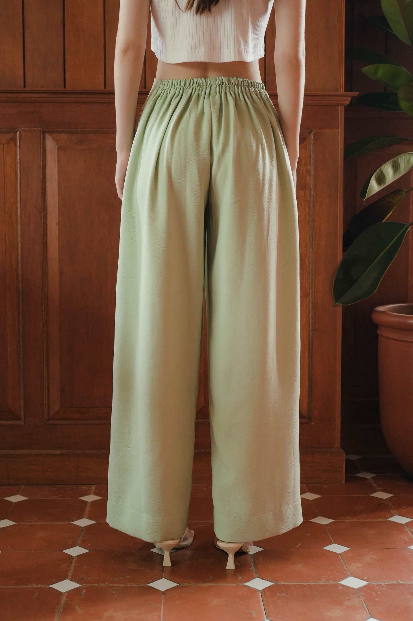 RIO PANTS IN GREEN SPROUT