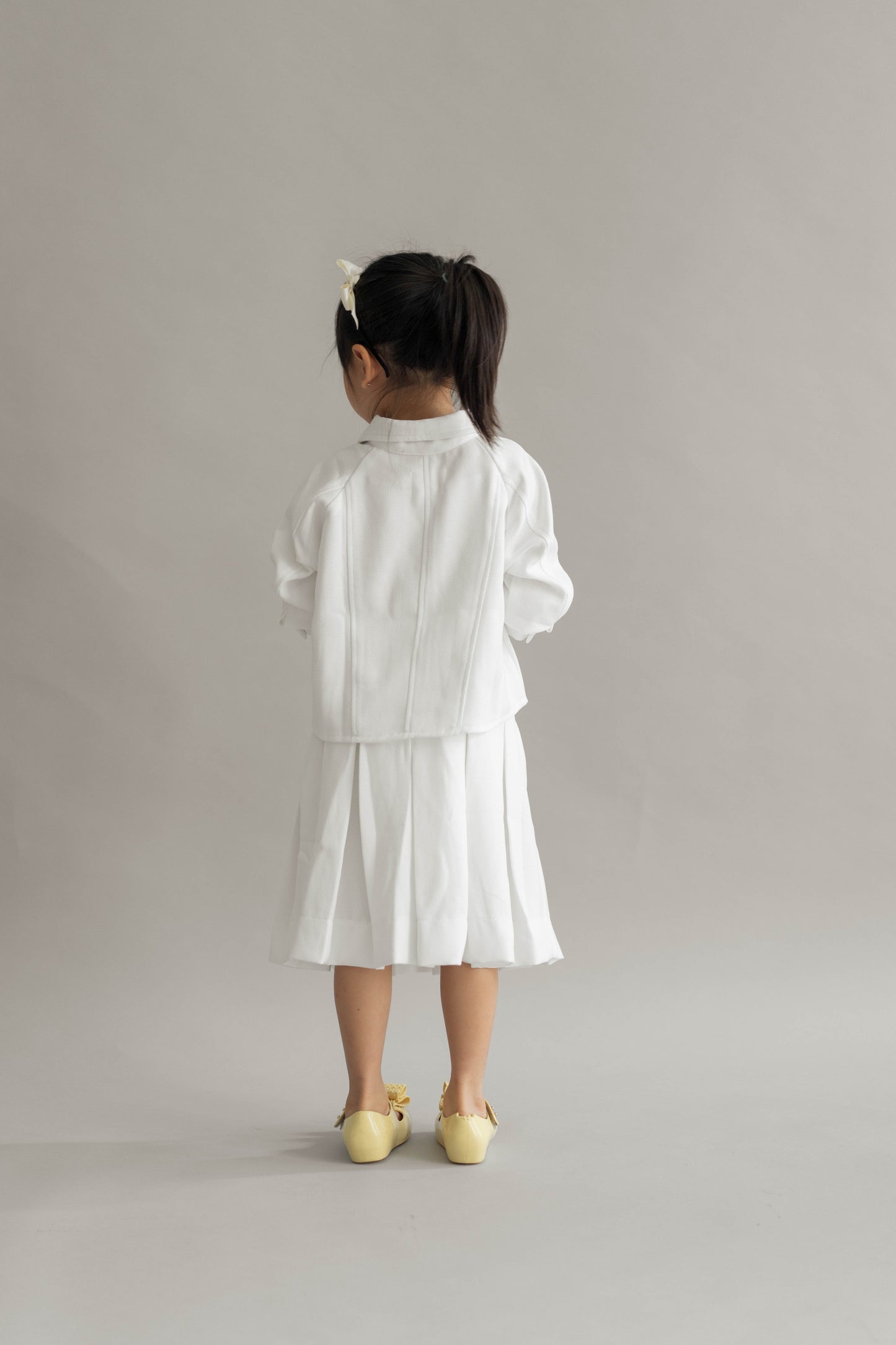 SET - MINI MAGGIORE AGATHA IN PEARL WHITE