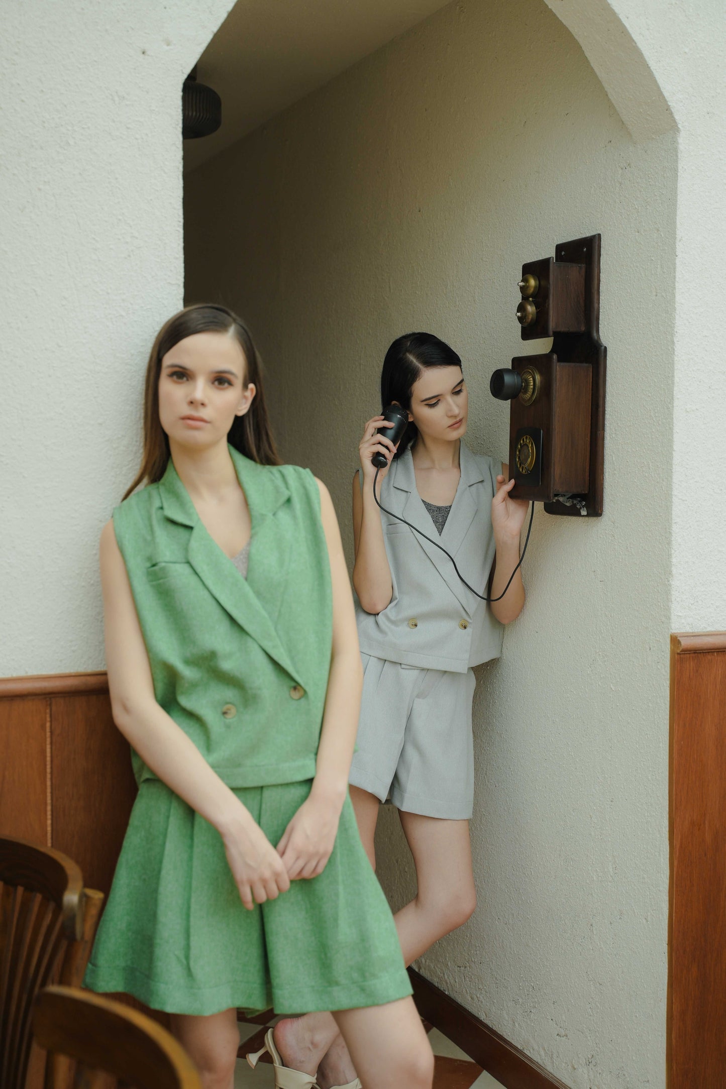 SET- ELYSEES GONTA IN BAMBOU GREEN