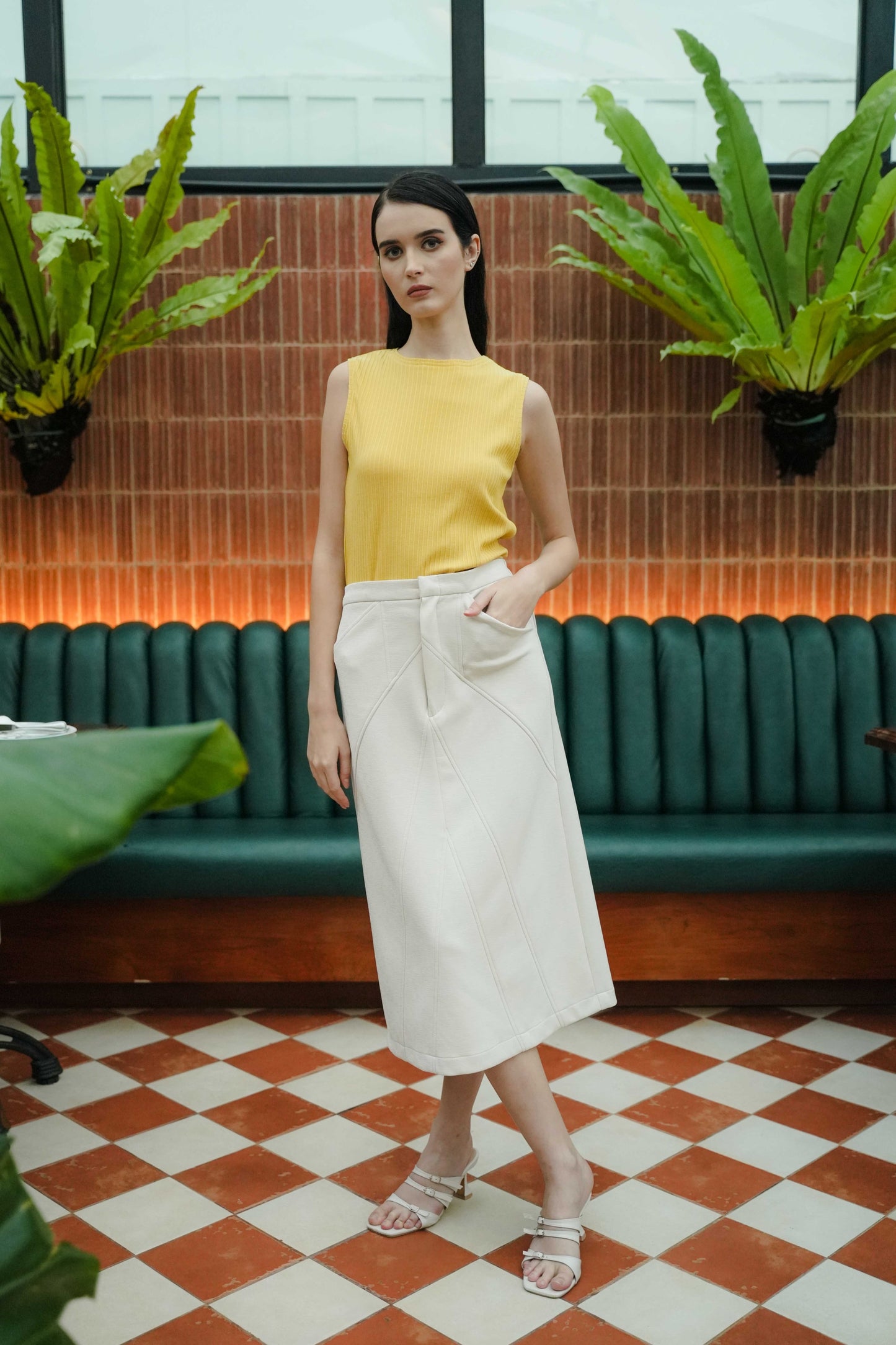 OPHELIE SKIRT IN CHEESECAKE