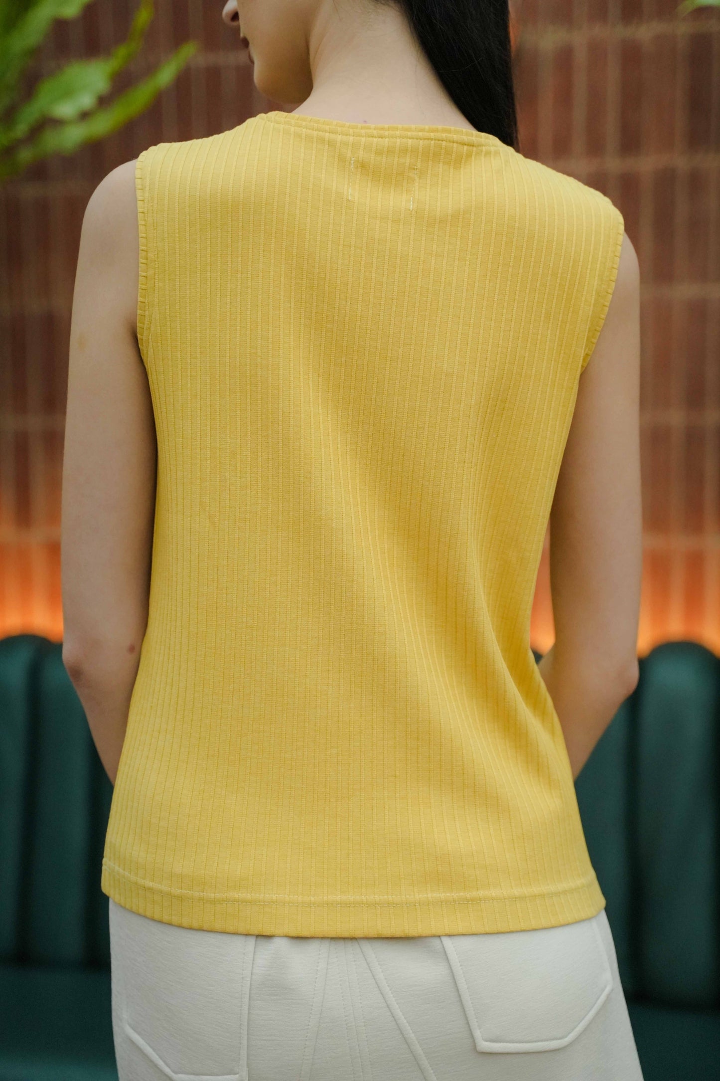 MELL UNCROP - SLEEVELESS IN PASSION FRUIT