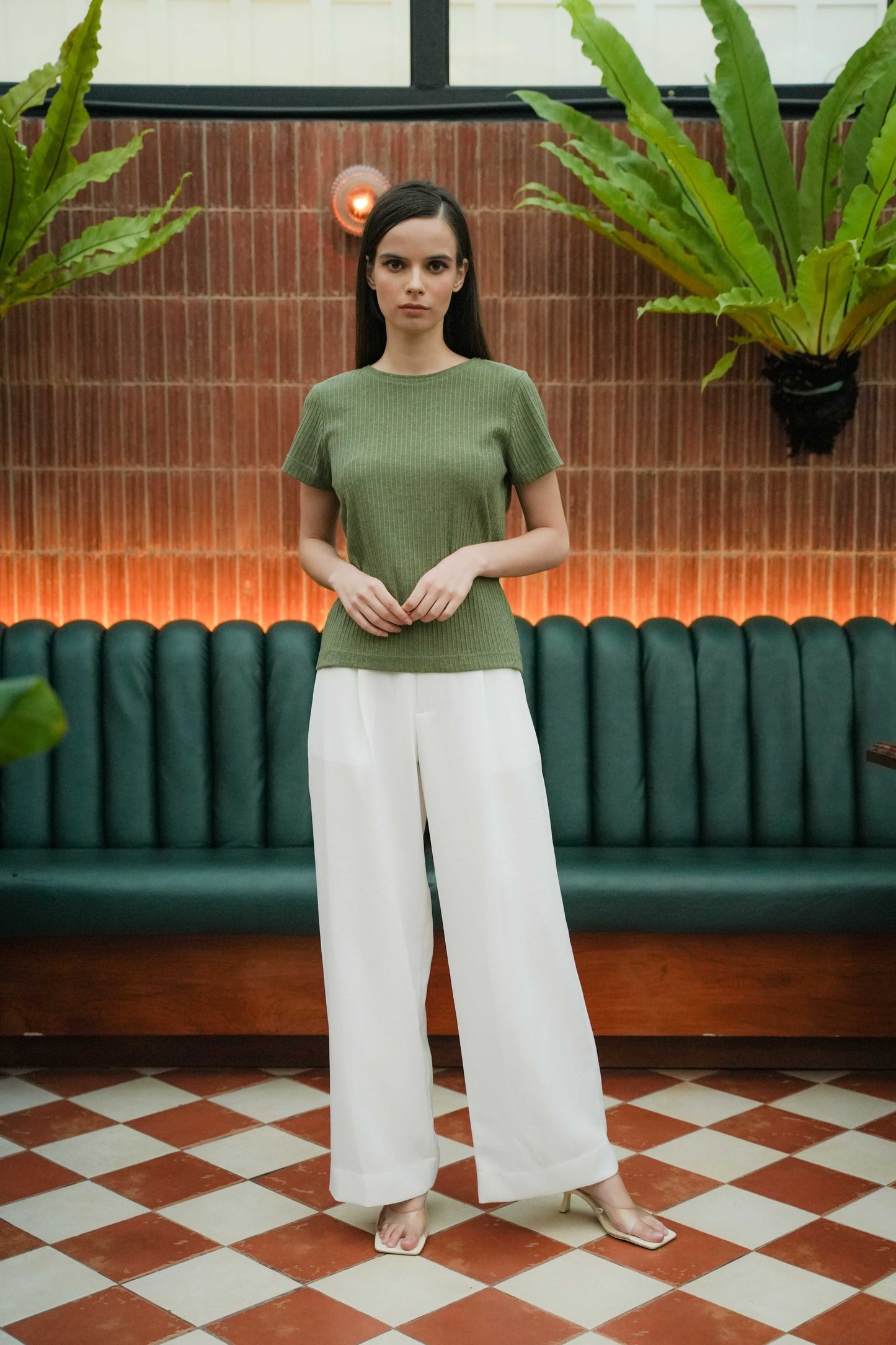 MELL UNCROP - SLEEVE IN CACTUS