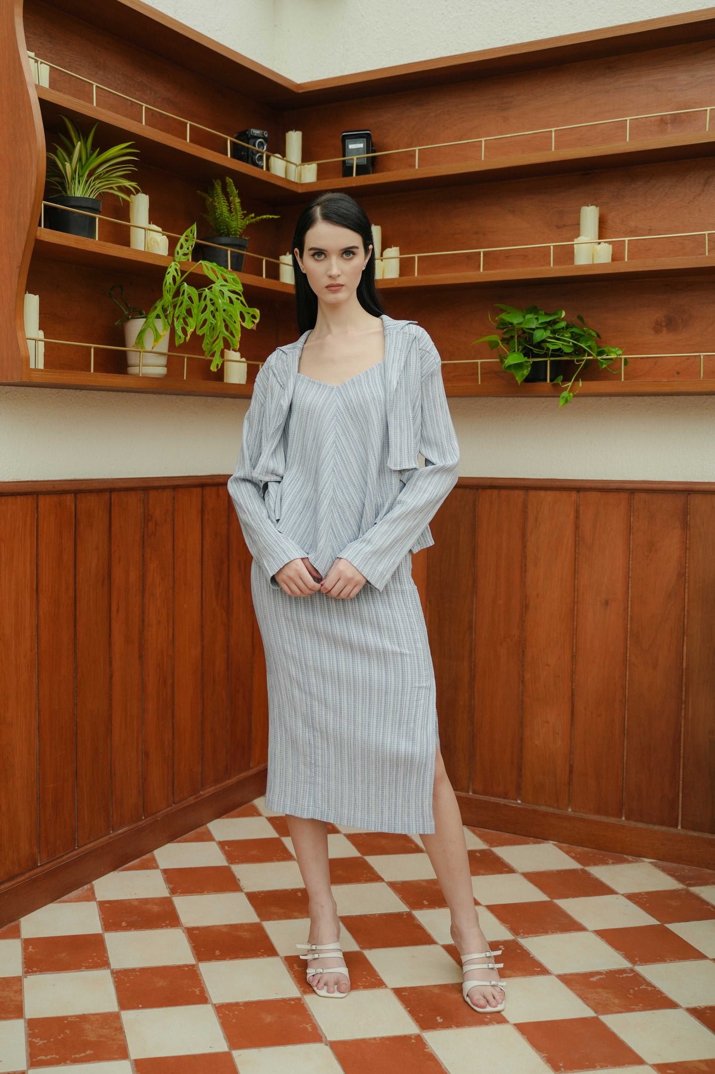 LOUISE OUTER IN FRENCH BLUE