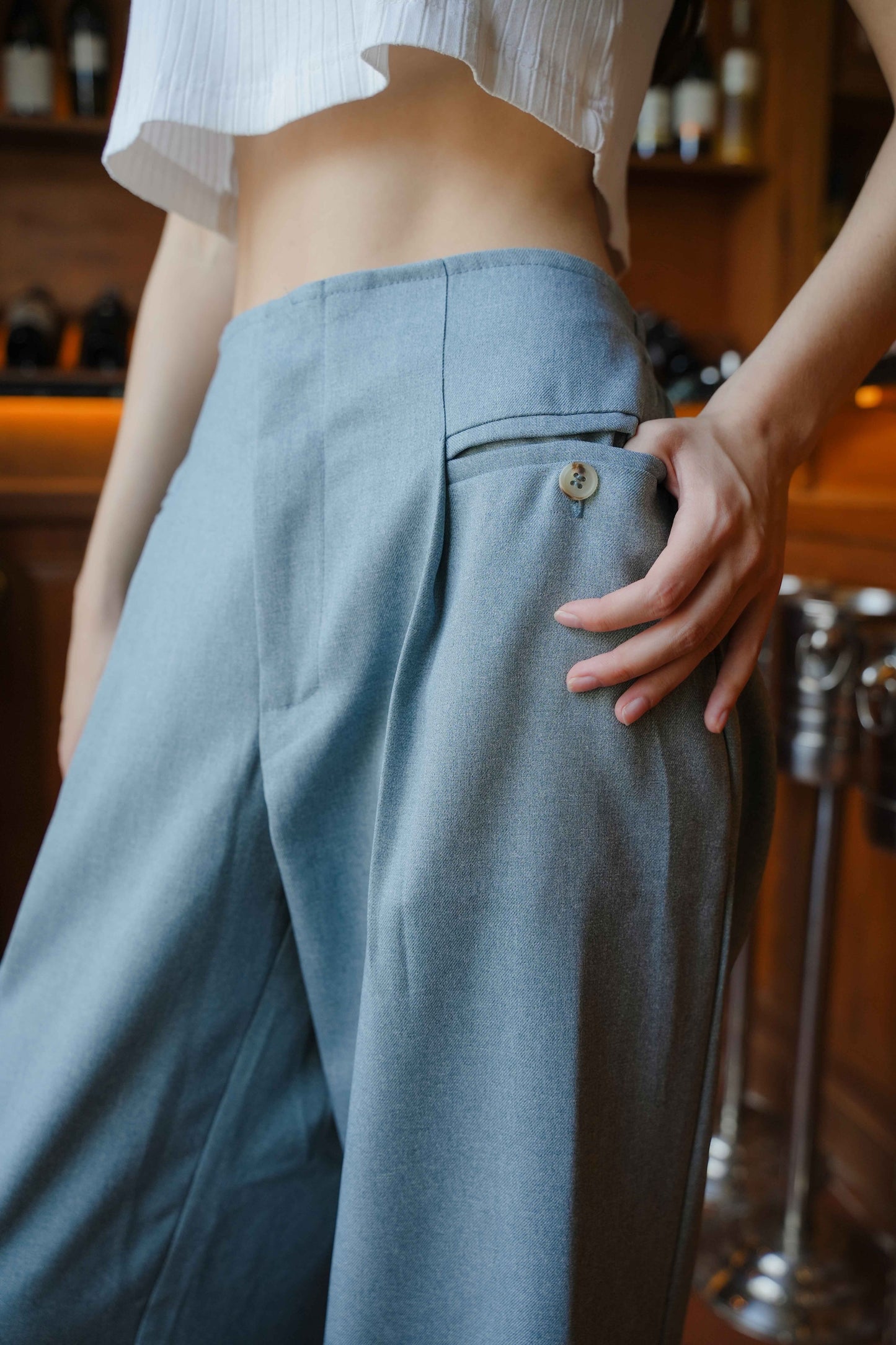 RIO PANTS IN PETIT BLUE