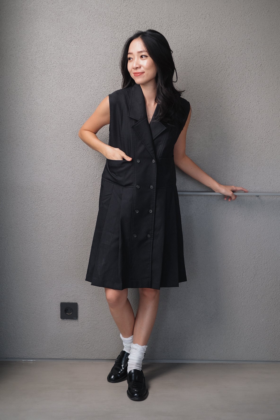 SERAPHINE DRESS IN AMERICANO