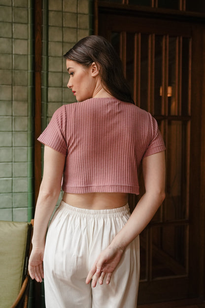 DEFECT 30% - MELL CROP - SLEEVE IN TICKLE PEONY