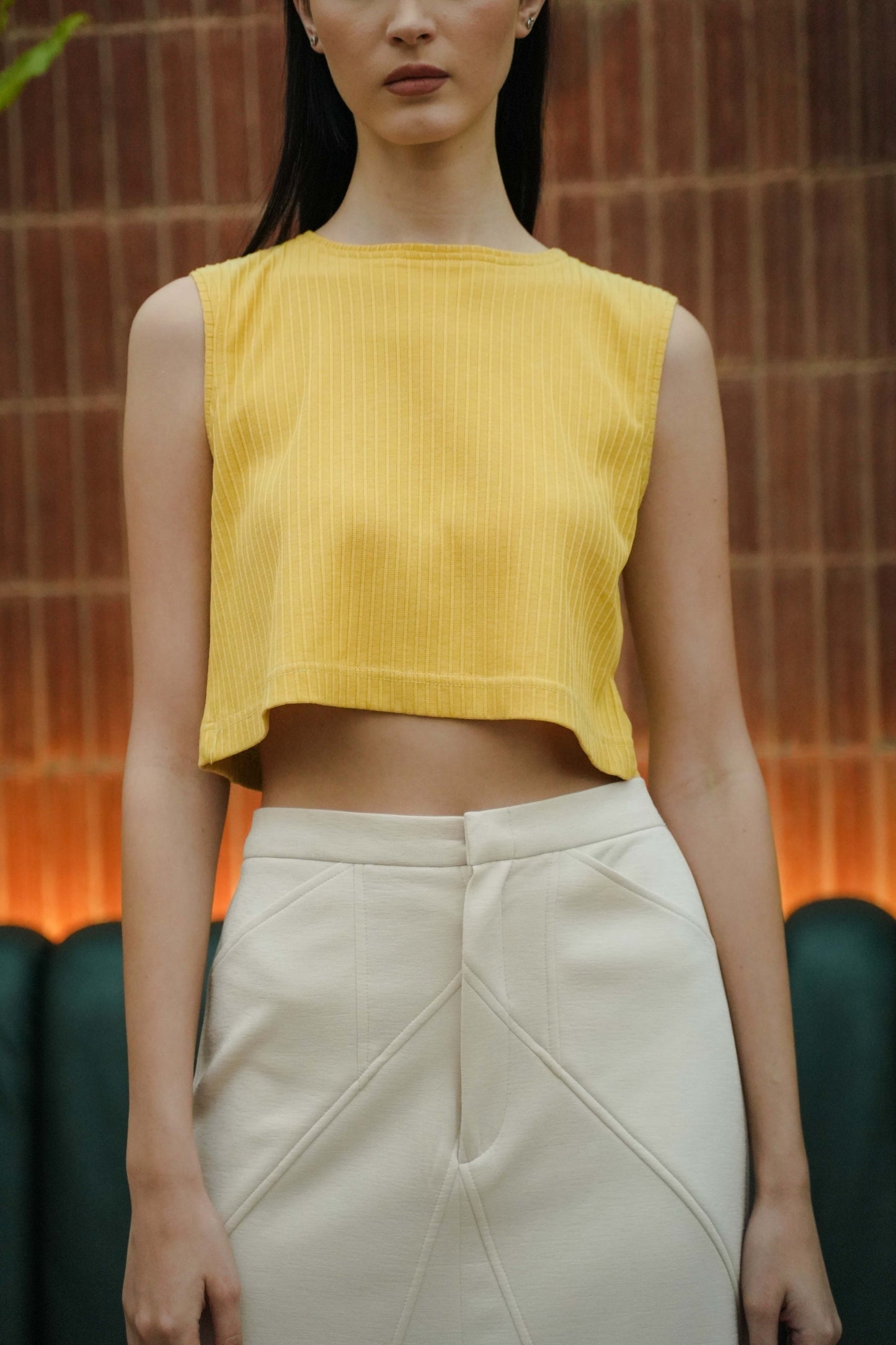 DEFECT 10% - MELL CROP - SLEEVELESS IN PASSION FRUIT