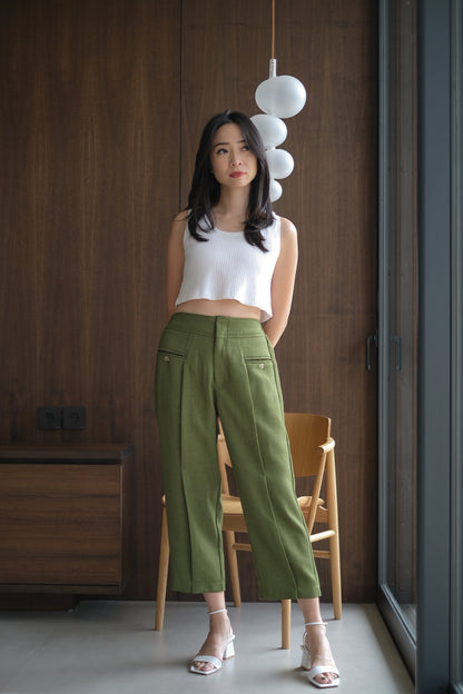 CARETTE PANT IN KITRI GREEN