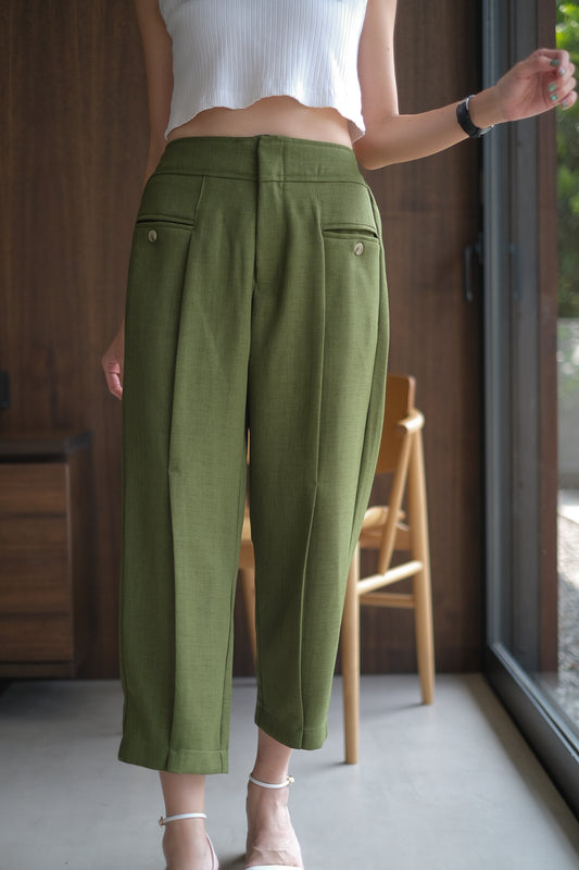 CARETTE PANT IN KITRI GREEN