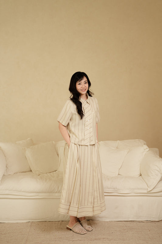 PORTO SKIRT IN SAND