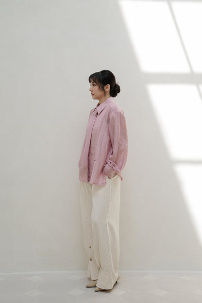 BLAZE TOP IN ROSE WATER