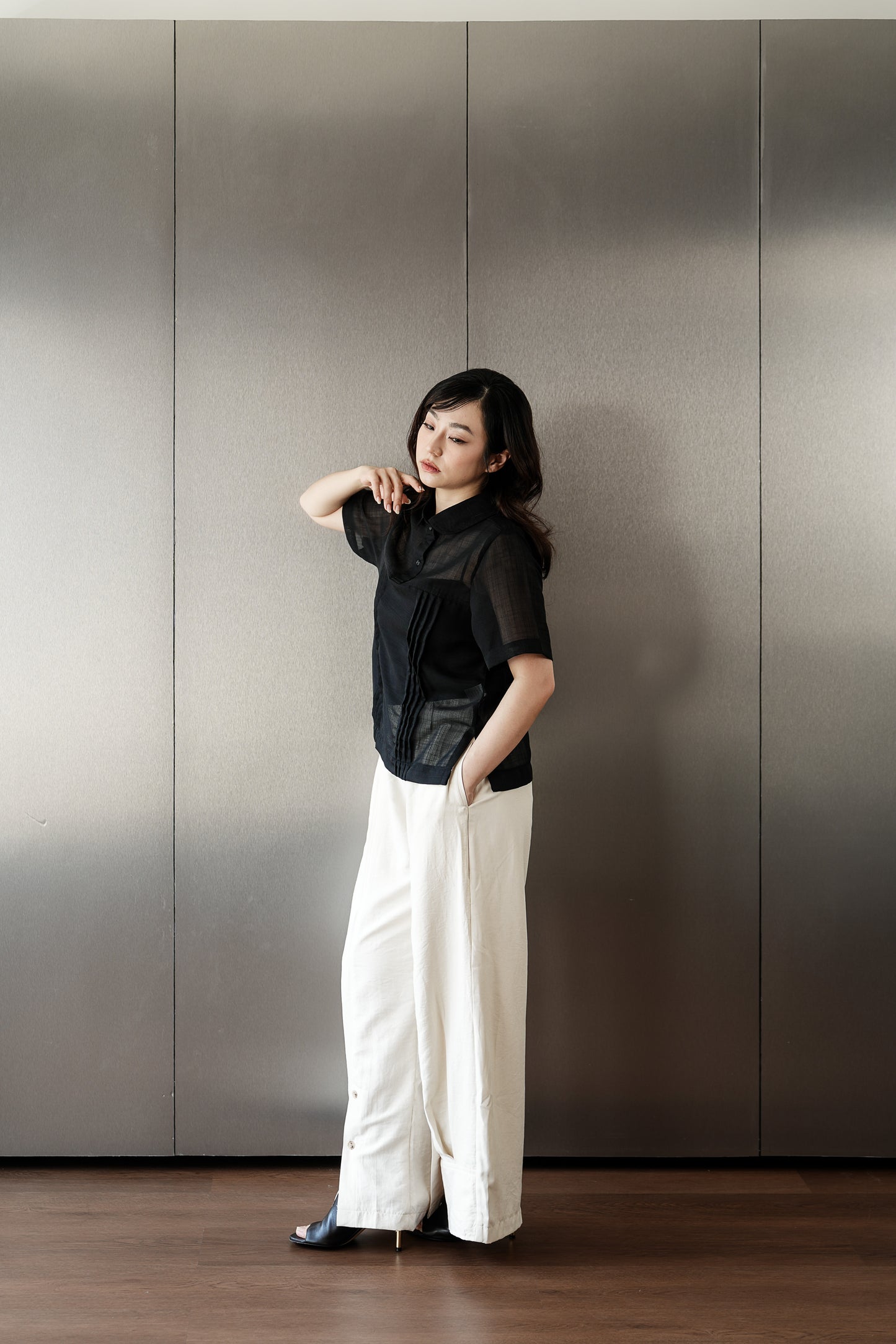 JACOPO TOP IN BLACK SWAN