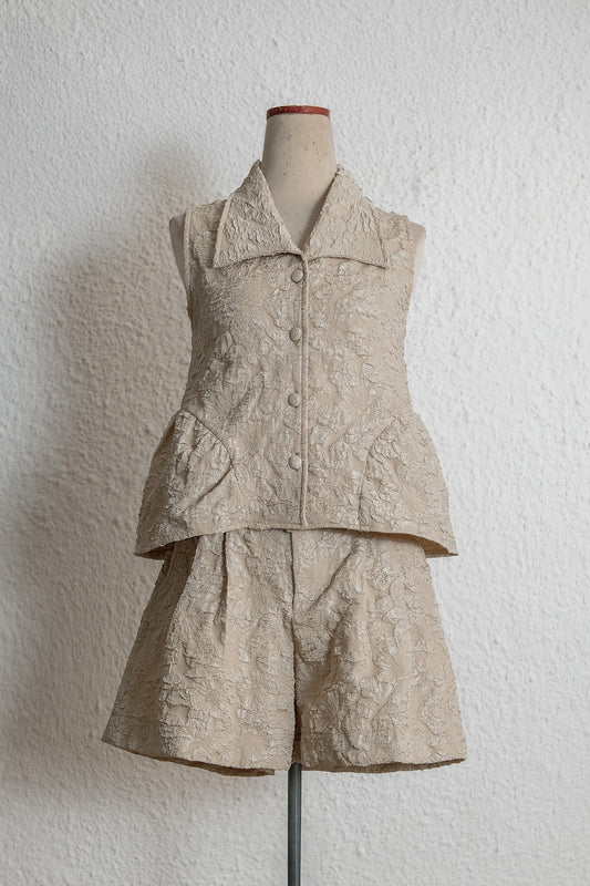 ANAIS TOP IN CHAMPAGNE LILY