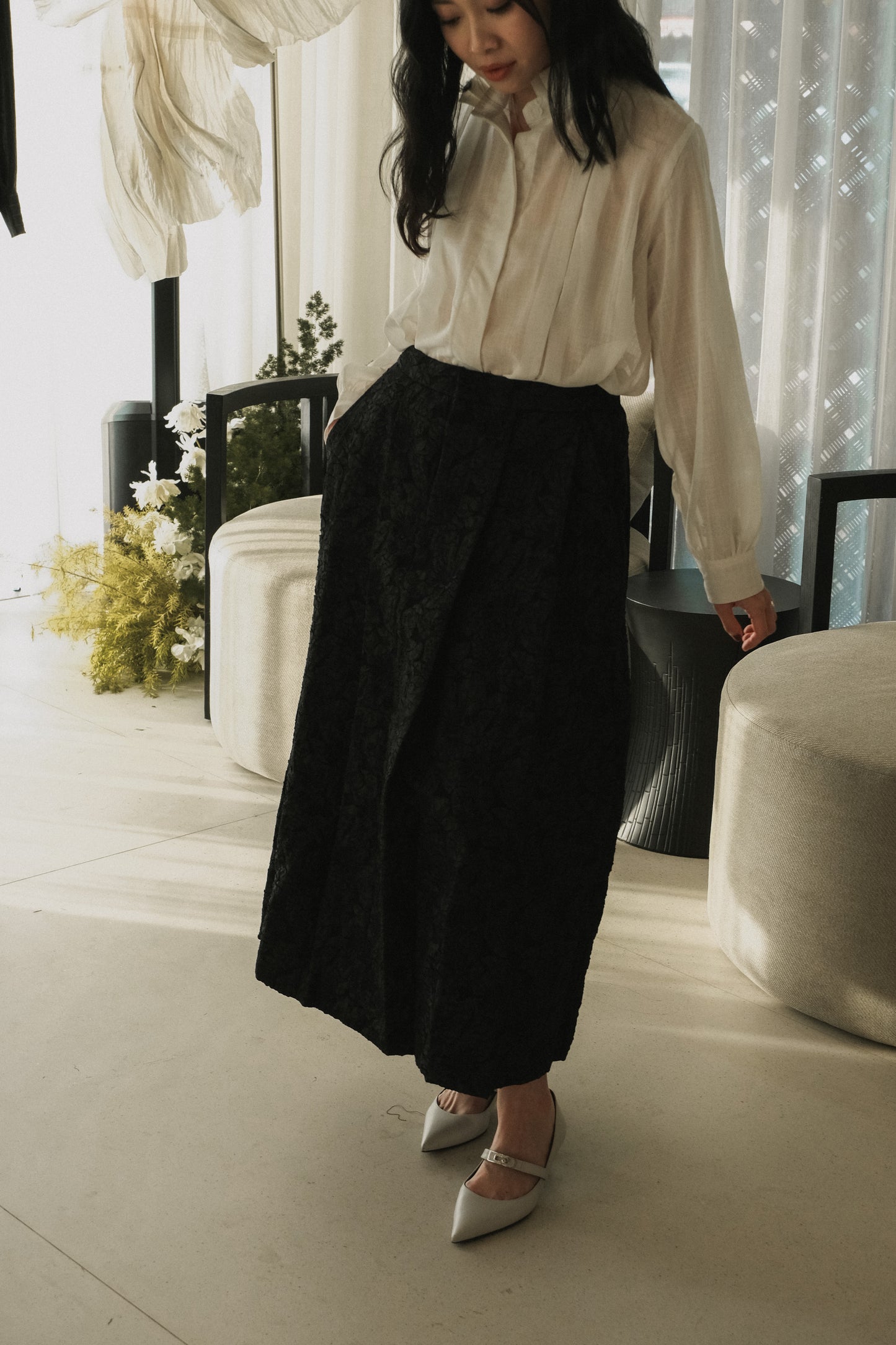 SABINE SKIRT IN NOIR
