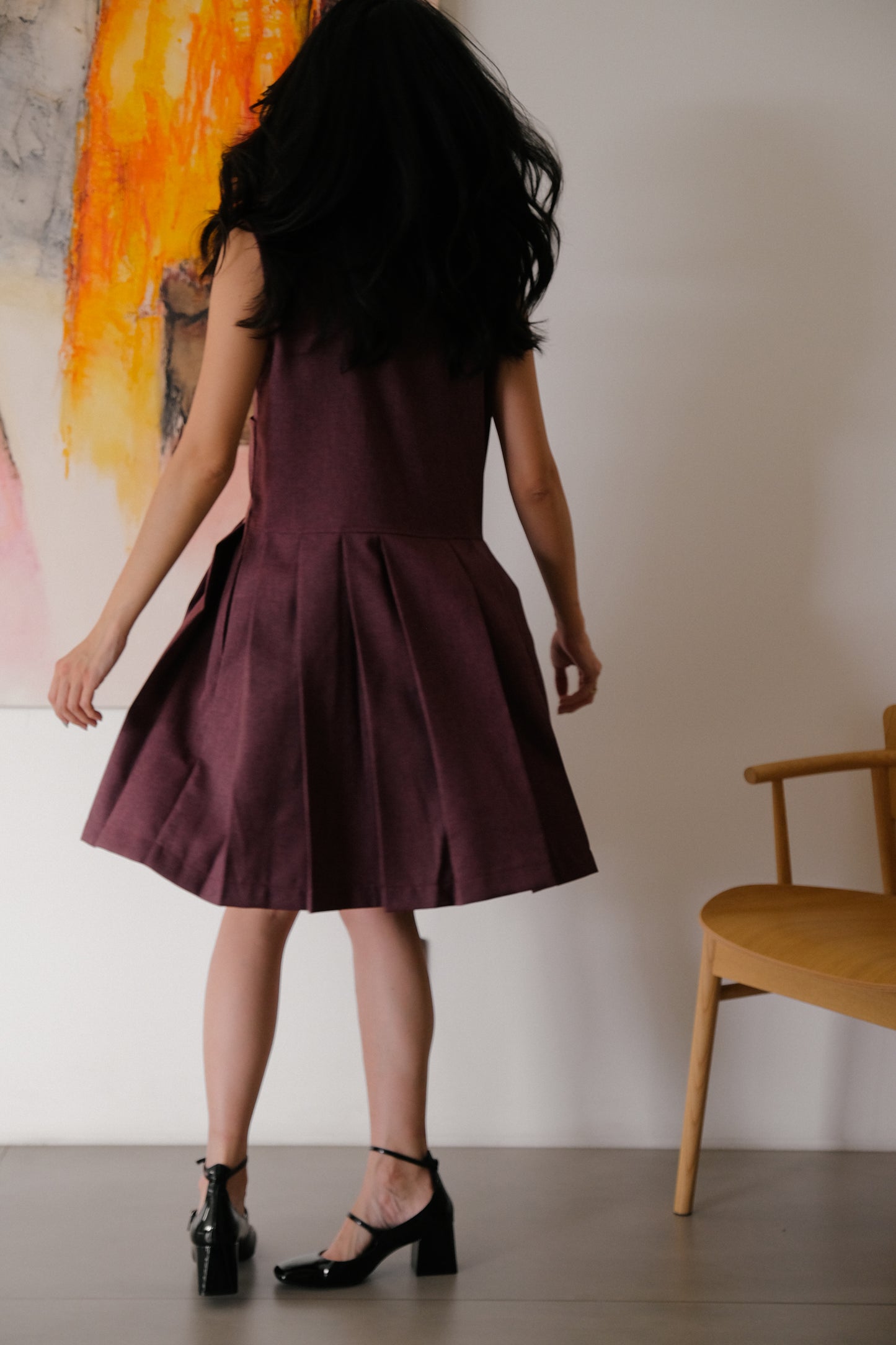 SERAPHINE DRESS SUNDRIED TOMATO