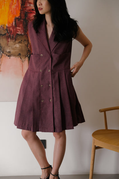 SERAPHINE DRESS SUNDRIED TOMATO