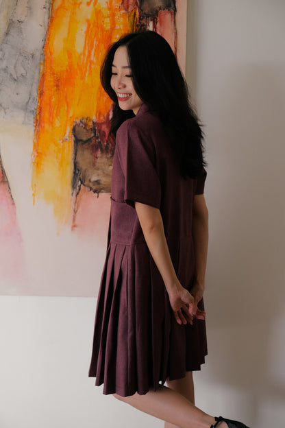 SERAPHINE DRESS SUNDRIED TOMATO