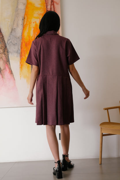 SERAPHINE DRESS SUNDRIED TOMATO