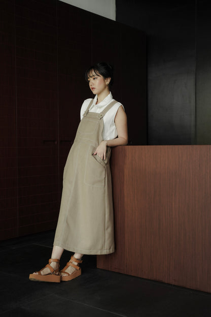 TADAO OVERALL IN POSSY GREEN