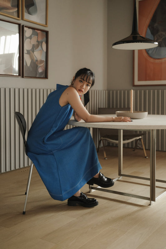 DANIELLE DRESS STUNNING BLUE