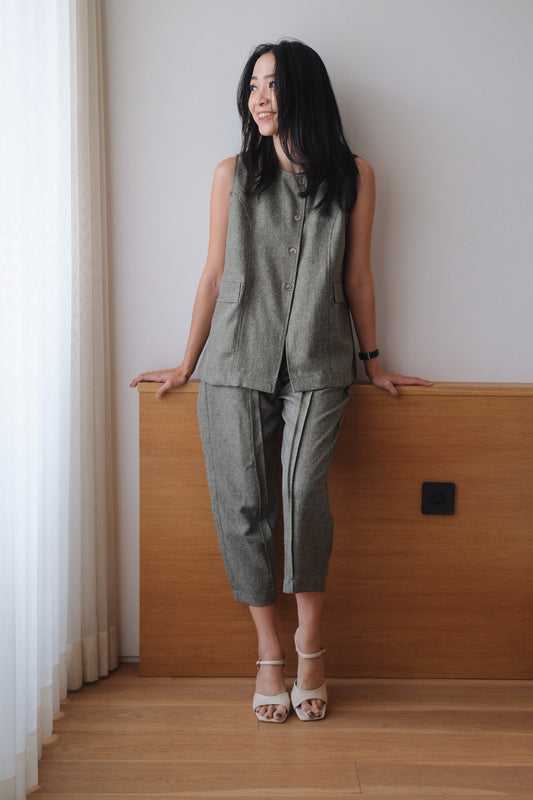 MARGOT TOP IN BAKED PEAS