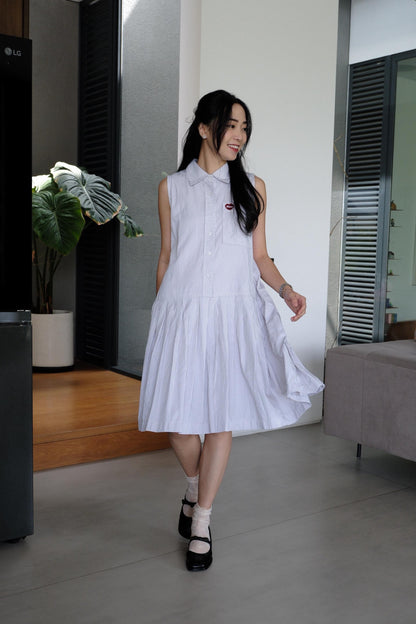 JORDIE DRESS IN EARL GREY
