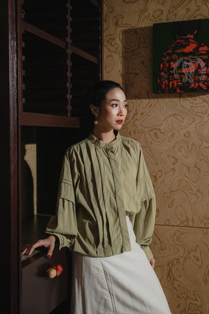 EVE TOP IN CEDAR GREEN