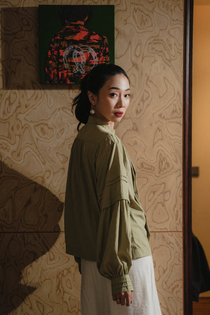 EVE TOP IN CEDAR GREEN