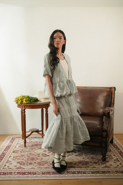 FROLLA VEST IN FOG