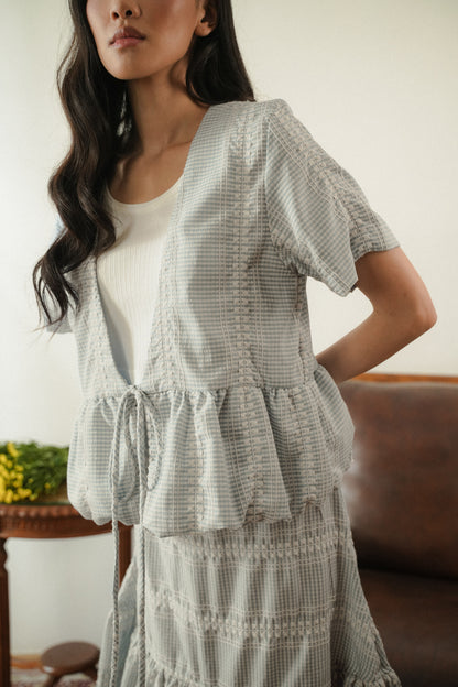FROLLA VEST IN FOG