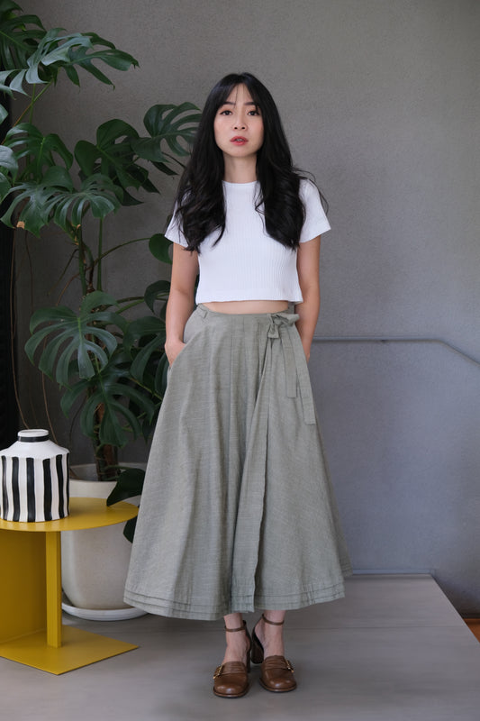 ADORE SKIRT IN CABBAGE