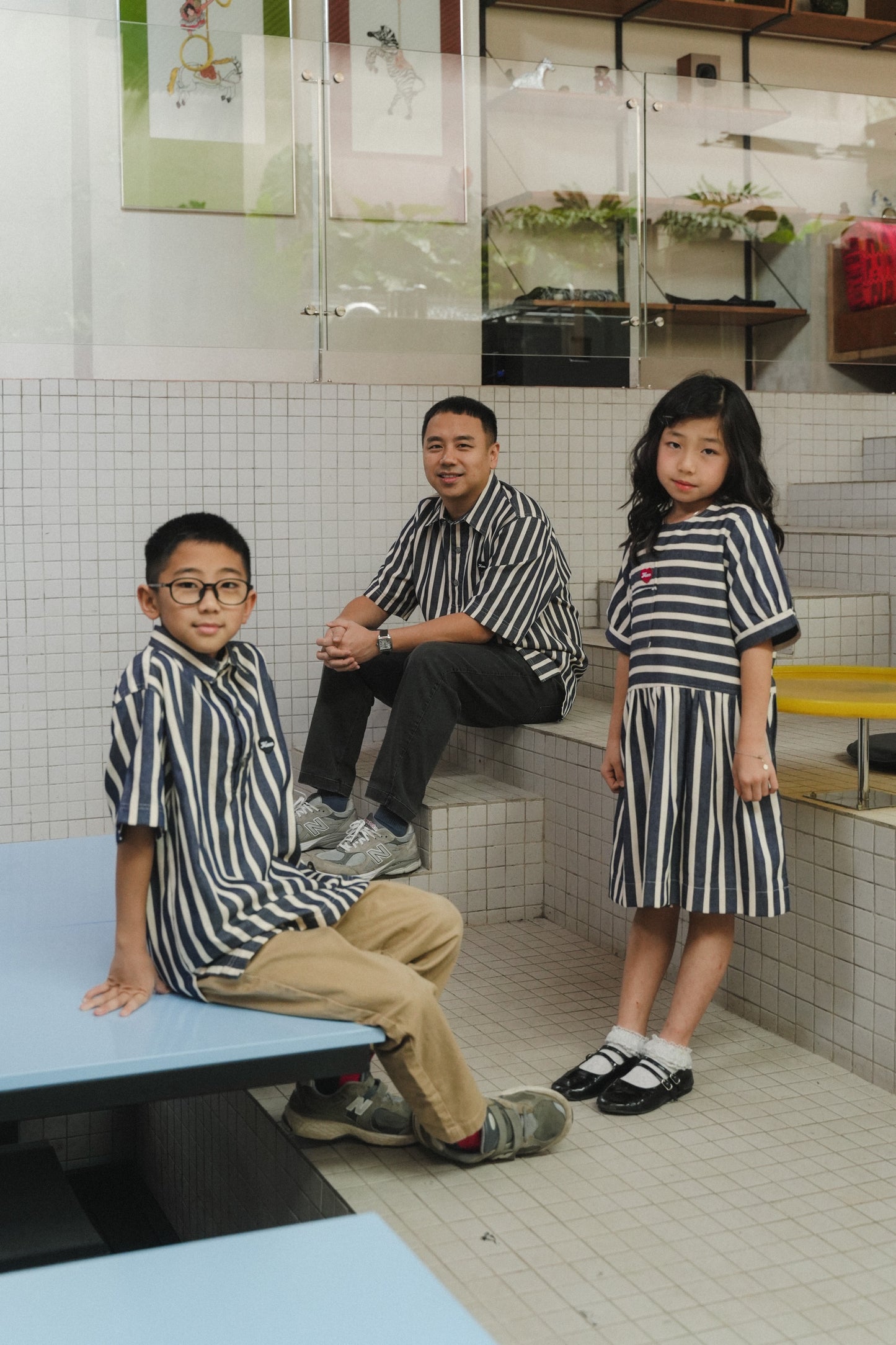 MINI PIERS IN INDIGO