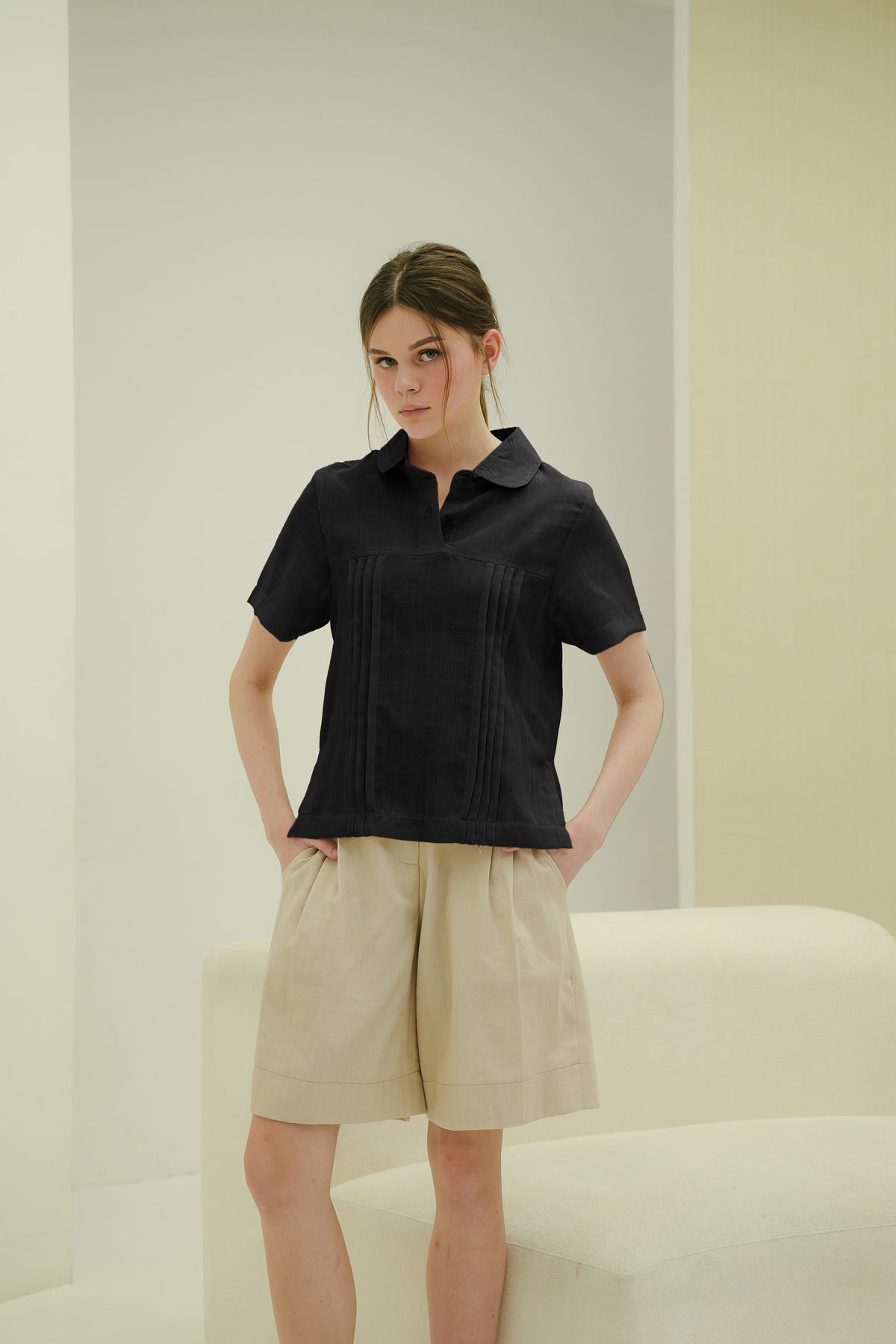 JACOPO TOP IN BLACK SWAN