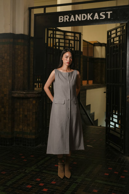 LAMER DRESS IN PECAN