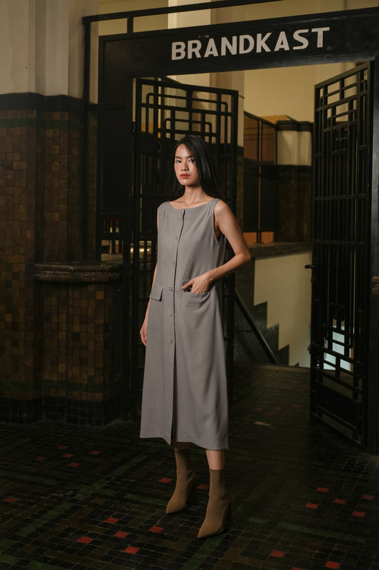 LAMER DRESS IN PECAN