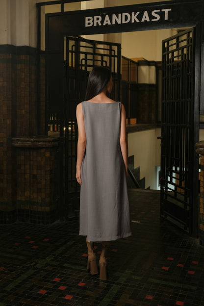 LAMER DRESS IN PECAN
