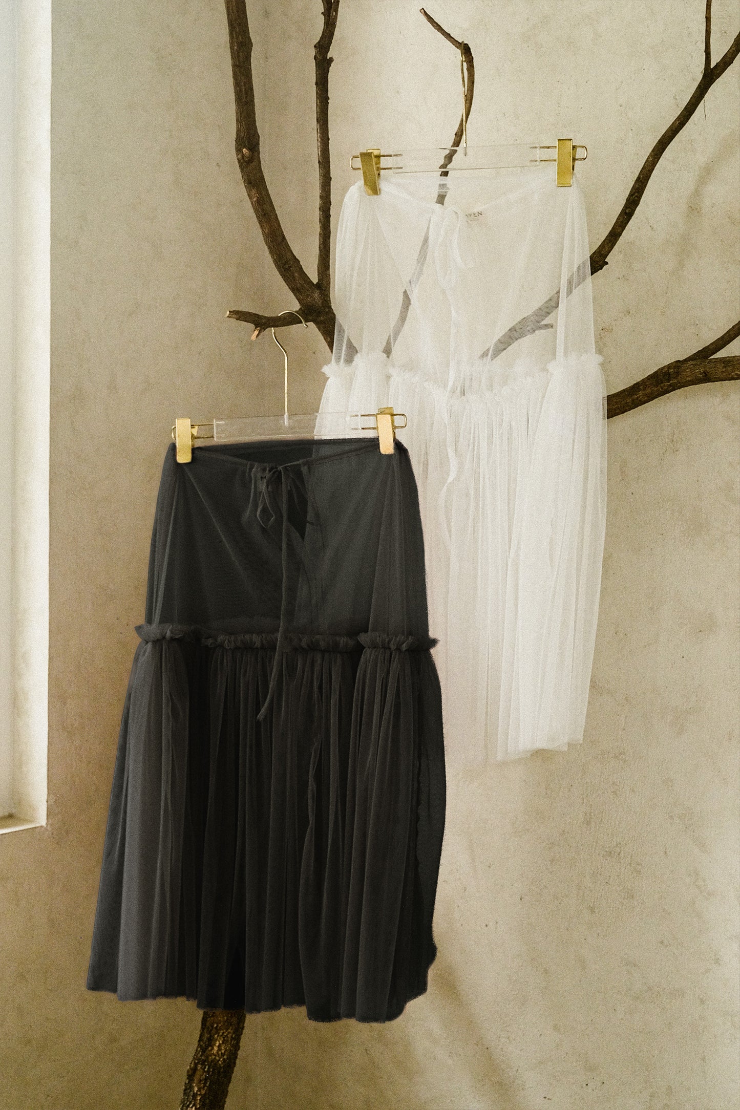 LULLA TULLE  IN DEEP BLACK