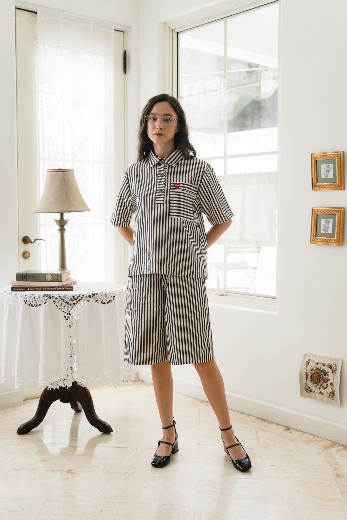 TILDA POLO IN INDIGO