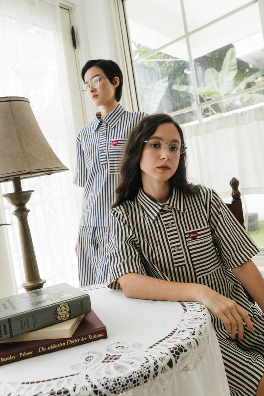 TILDA POLO IN INDIGO