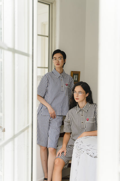 TILDA POLO IN INDIGO