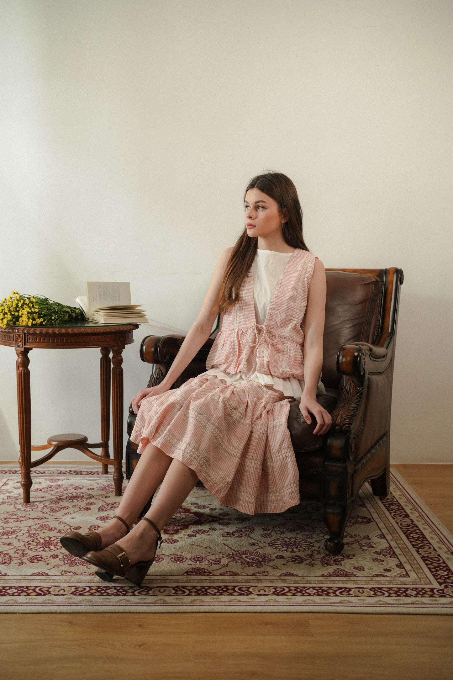 FROLLA VEST IN RIBBON