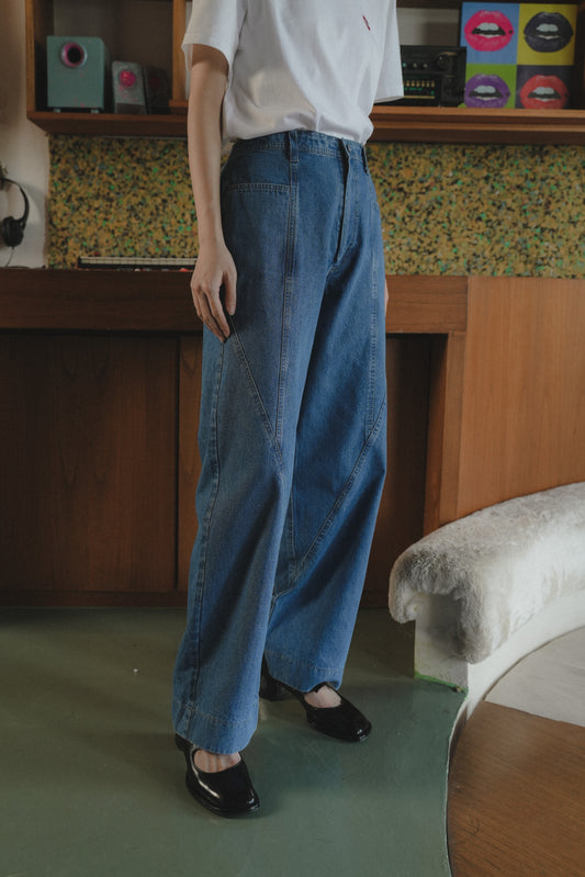 CALLUM DENIM PANTS IN CLASSIC BLUE