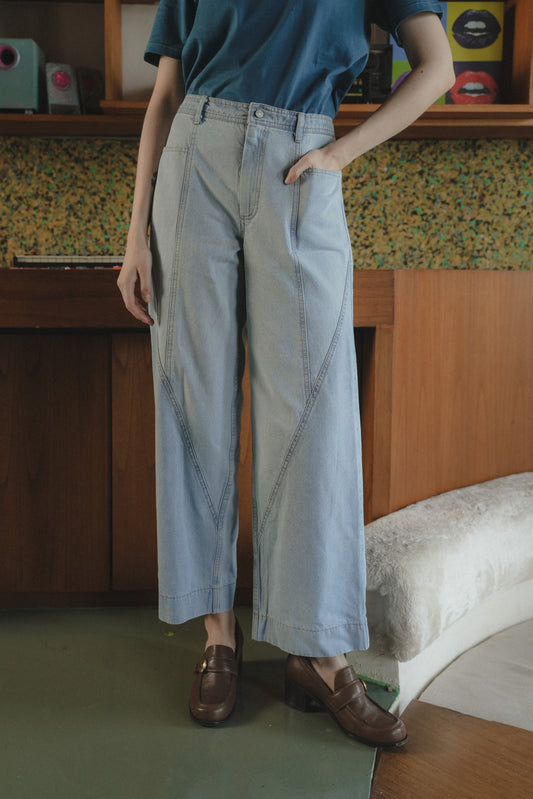 CALLUM DENIM PANTS IN SKYE