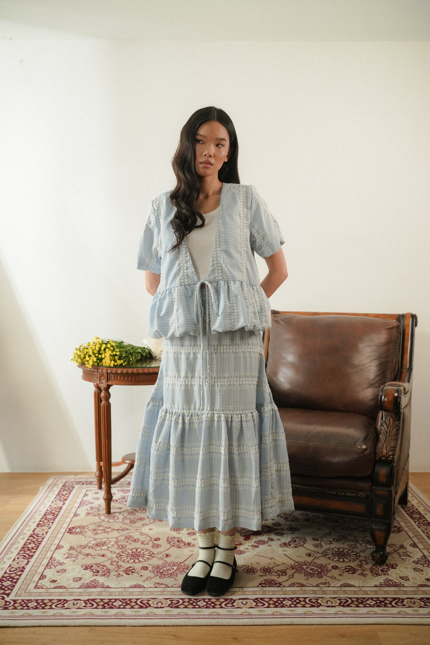 MATHIS SKIRT IN CAMEO