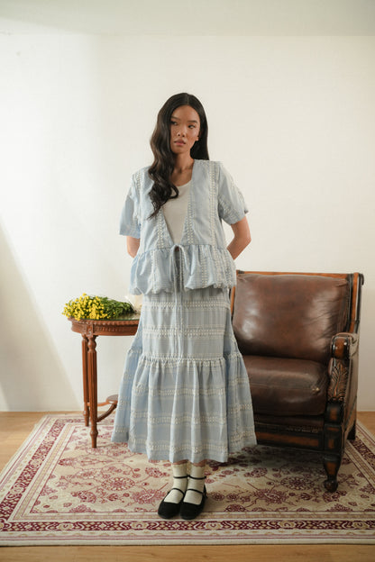 FROLLA VEST IN CAMEO