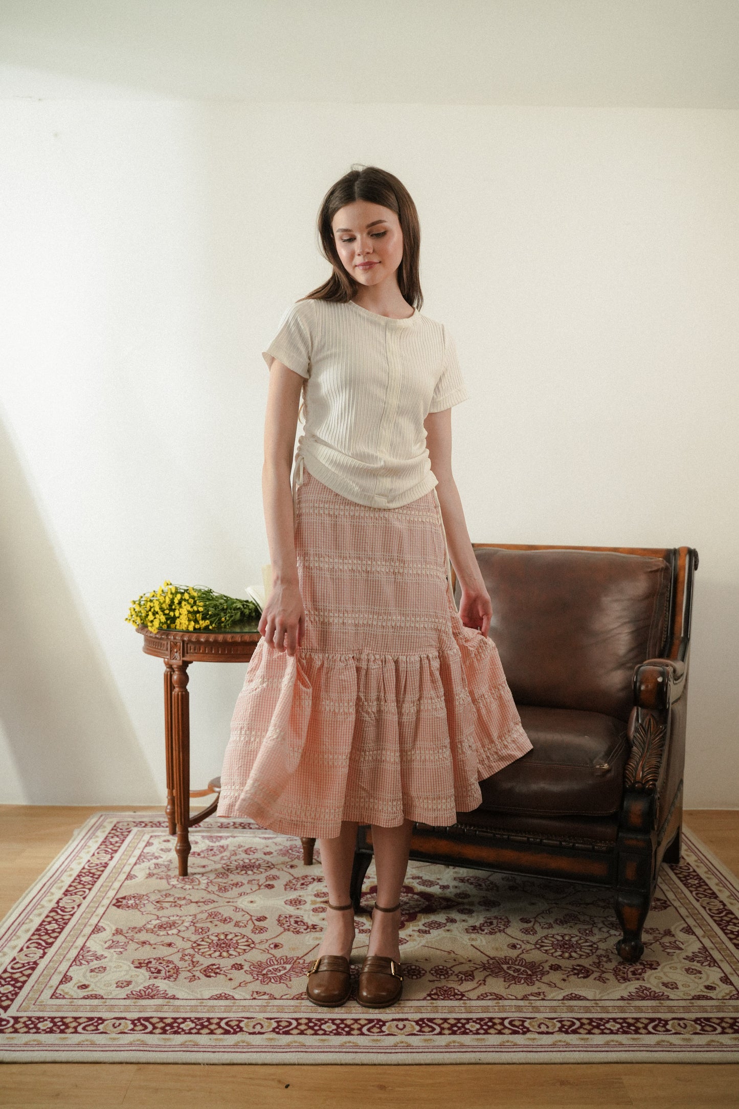 MATHIS SKIRT IN RIBBON