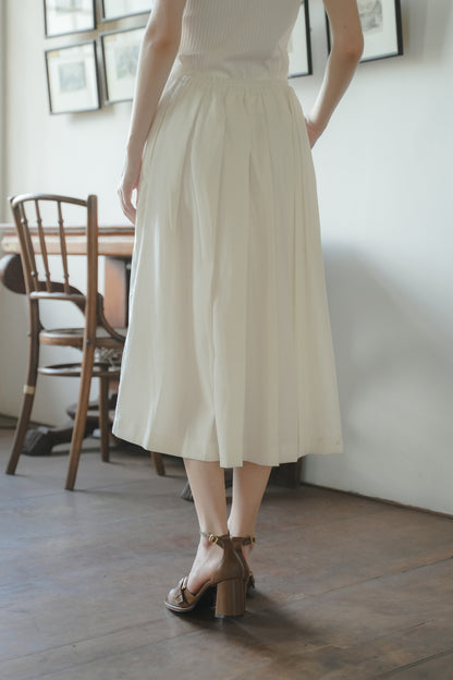 MASADA SKIRT IN FLAT WHITE