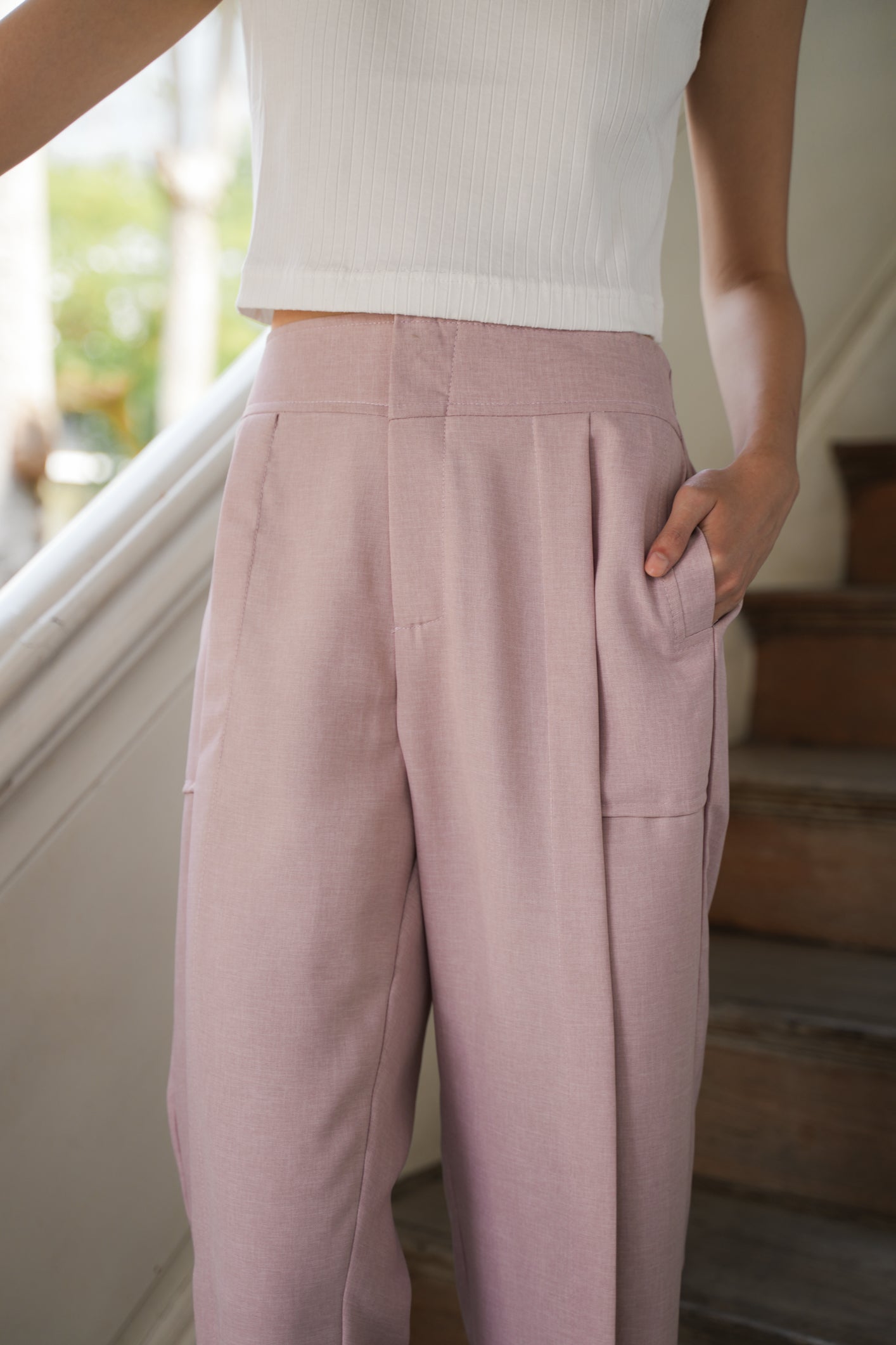 VALLEY PANT IN SOUFFLE