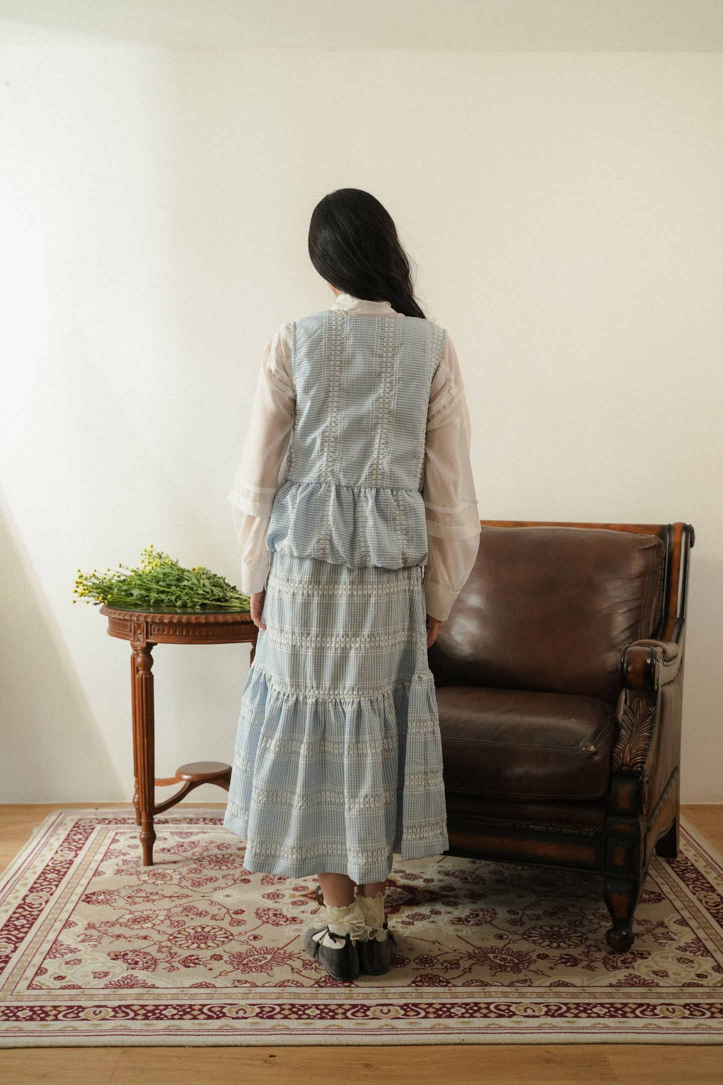FROLLA VEST IN CAMEO