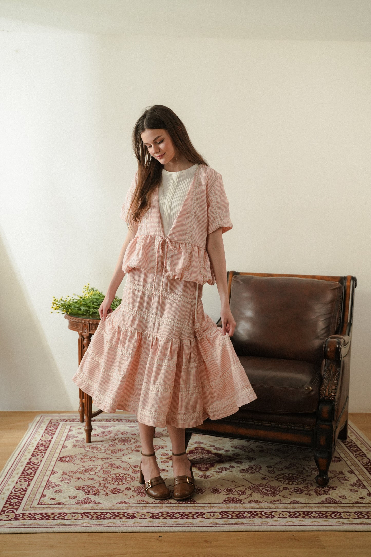 MATHIS SKIRT IN RIBBON